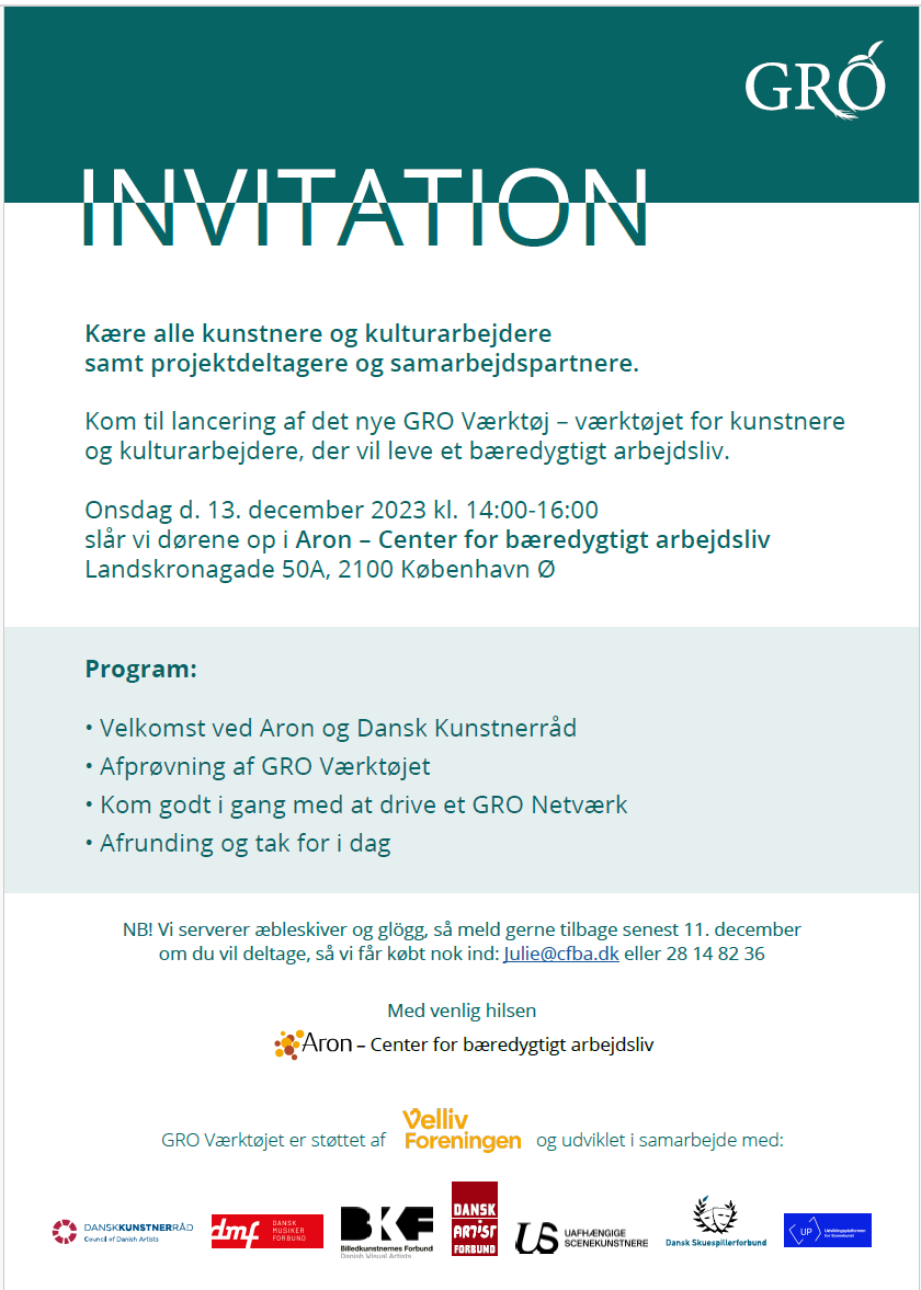 Invitation til GRO